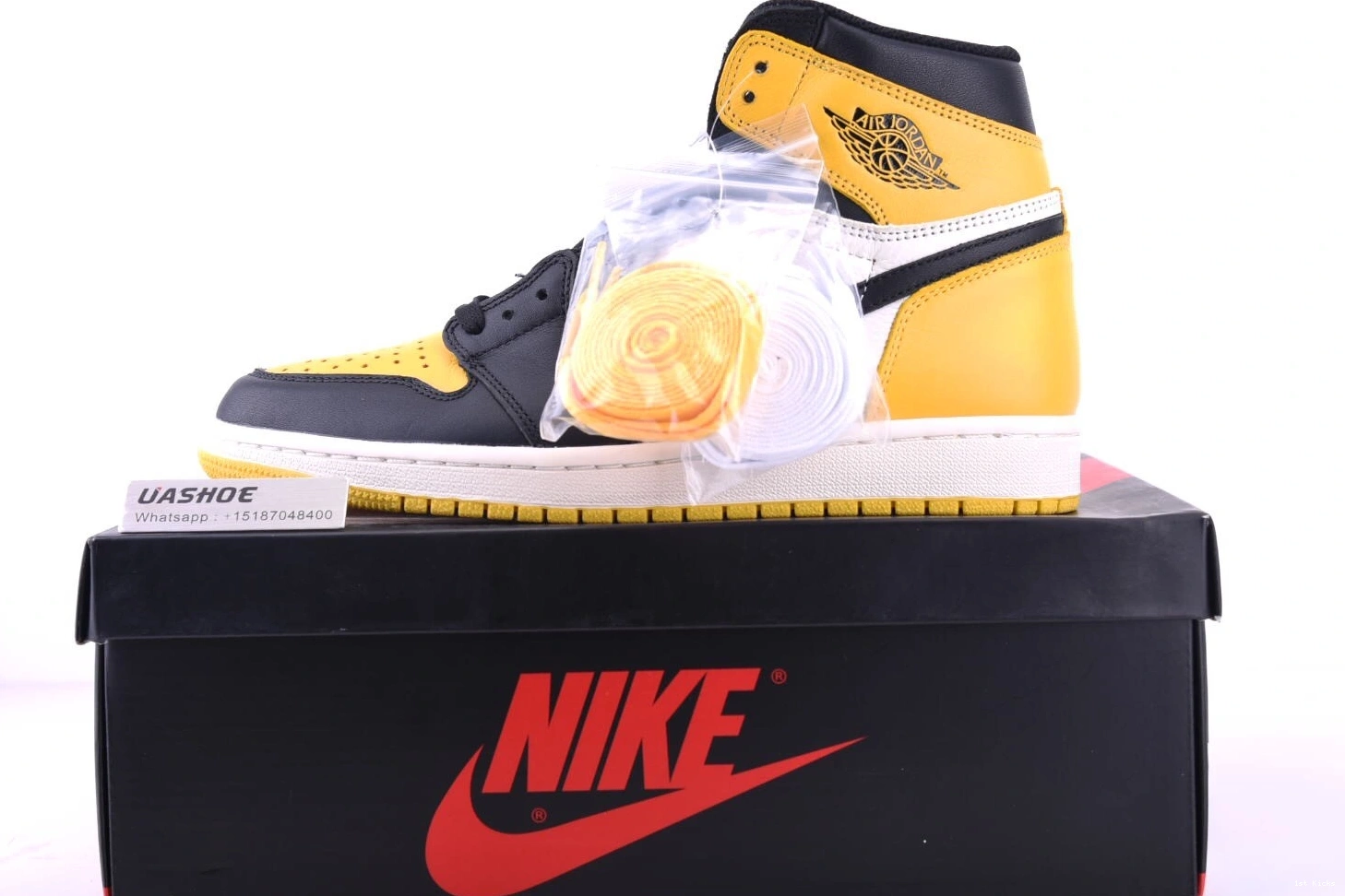 Toe OG AR1020 Yellow  Retro Jordan 1 -700 Air High 0428